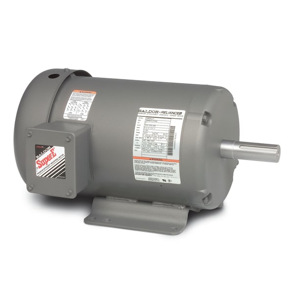 5Hp, 1750Rpm, 3Ph, 60Hz, 184T, 3642M, Tefc, F1, EHM3615T